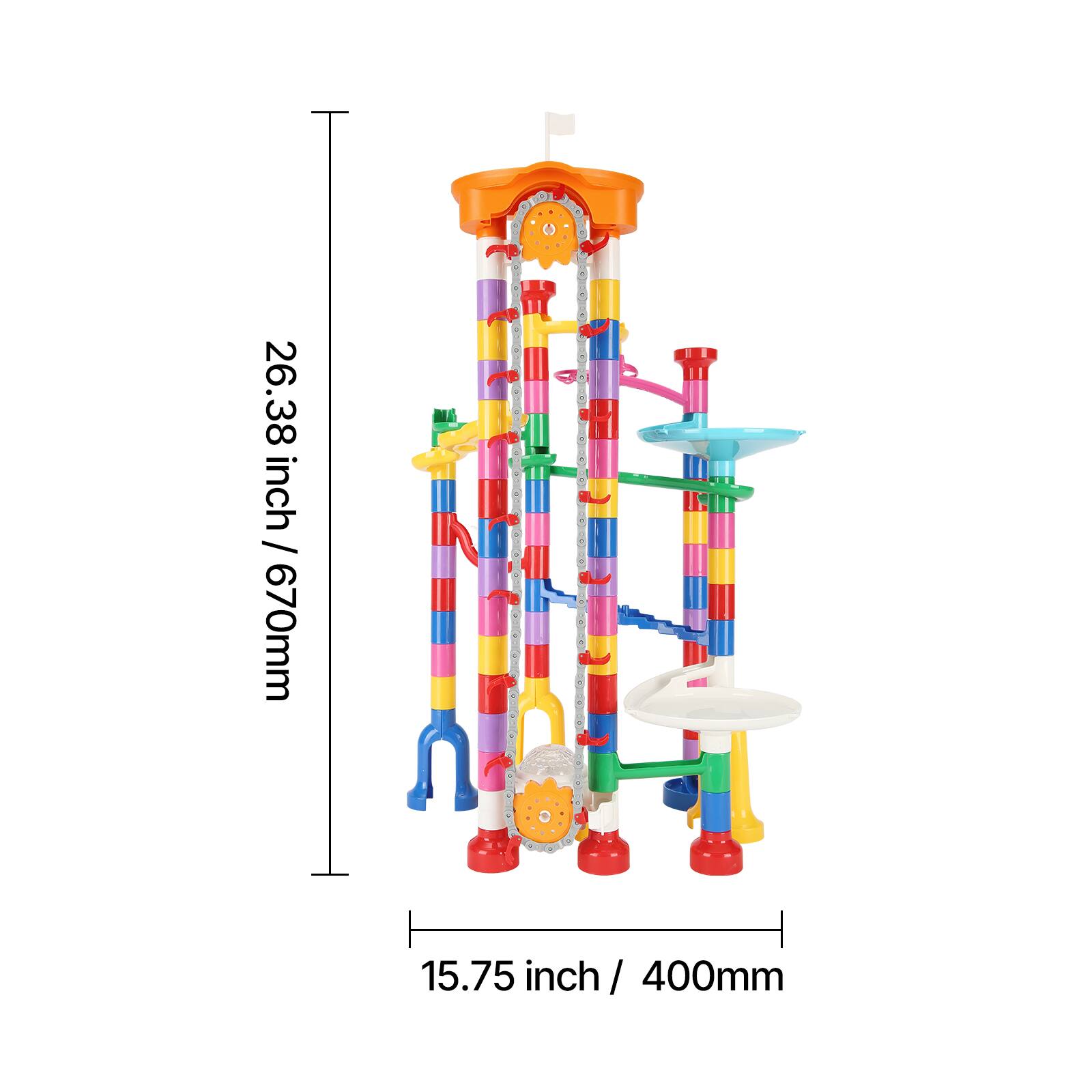 26.38 inch / 670mm  
15.75 inch / 400mm