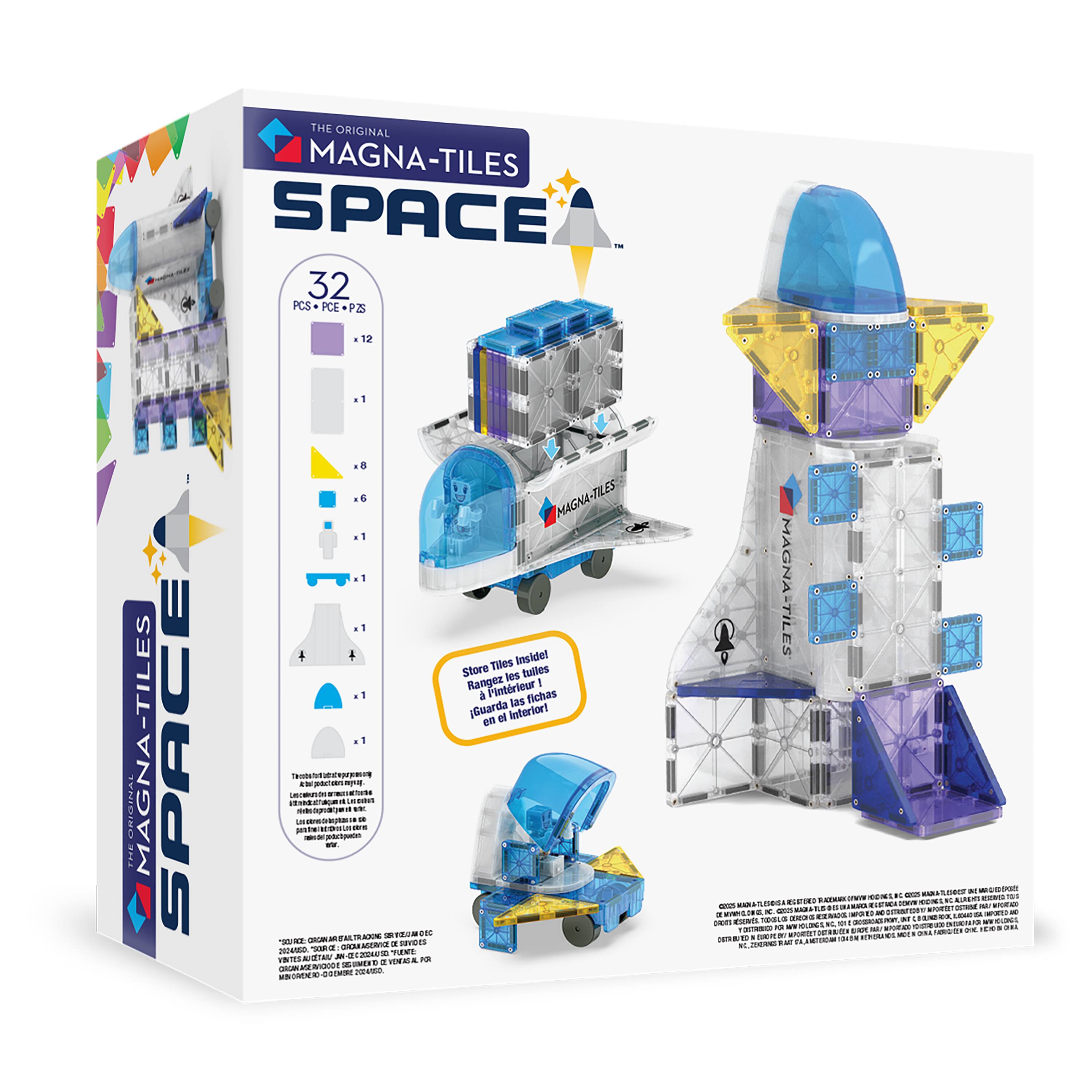 THE ORIGINAL MAGNA-TILES SPACE 32 PCS-PCE-P2 PCS PCE PZ - 12 I ORIGINAL TE MAGNA-TILES SPACE a1   4  -  4 + -  -  _ w...  LEINT  - :  - icia  I A  - a -OE nN - AR - TEE FETS U - n - a mA n  Pg -S MAGNA-TILES Tiles insldie Store les tuites Rangez E a Fintrieur fichas las epang! el Interior! en MAGNA-TILES  -  ioV - Di s  -. C O a CA.. BN  N - - - anot - -  E  - ws - a - - - + TANS - CoNis T0L  - - - TUNS - UES - I  - - -  PE   - d - - a EN - n N   -