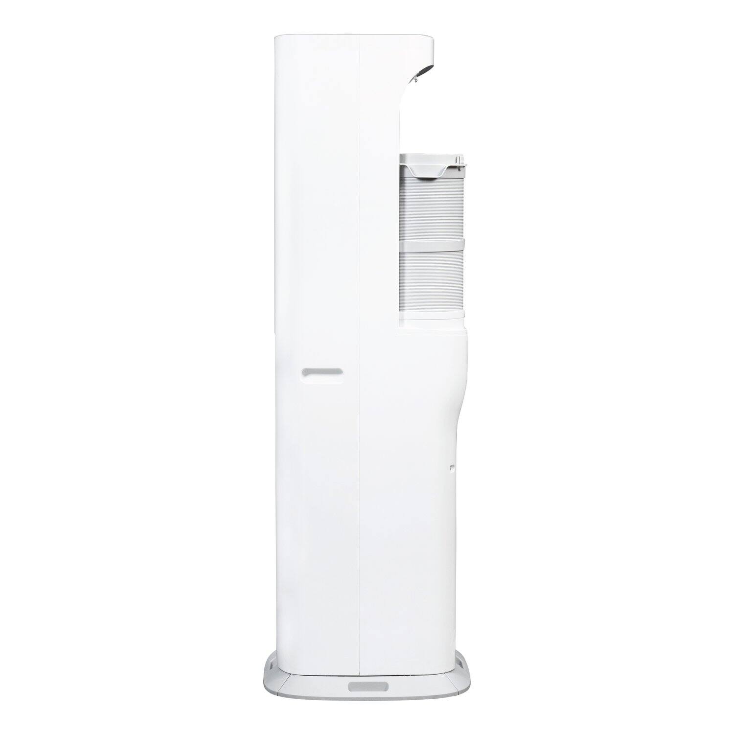 Alt View 9. Hisense - Hisense 8,000 BTU 350 Sq. Ft. Portable Air Conditioner Inverter with Supplemental Heat Function - White.
