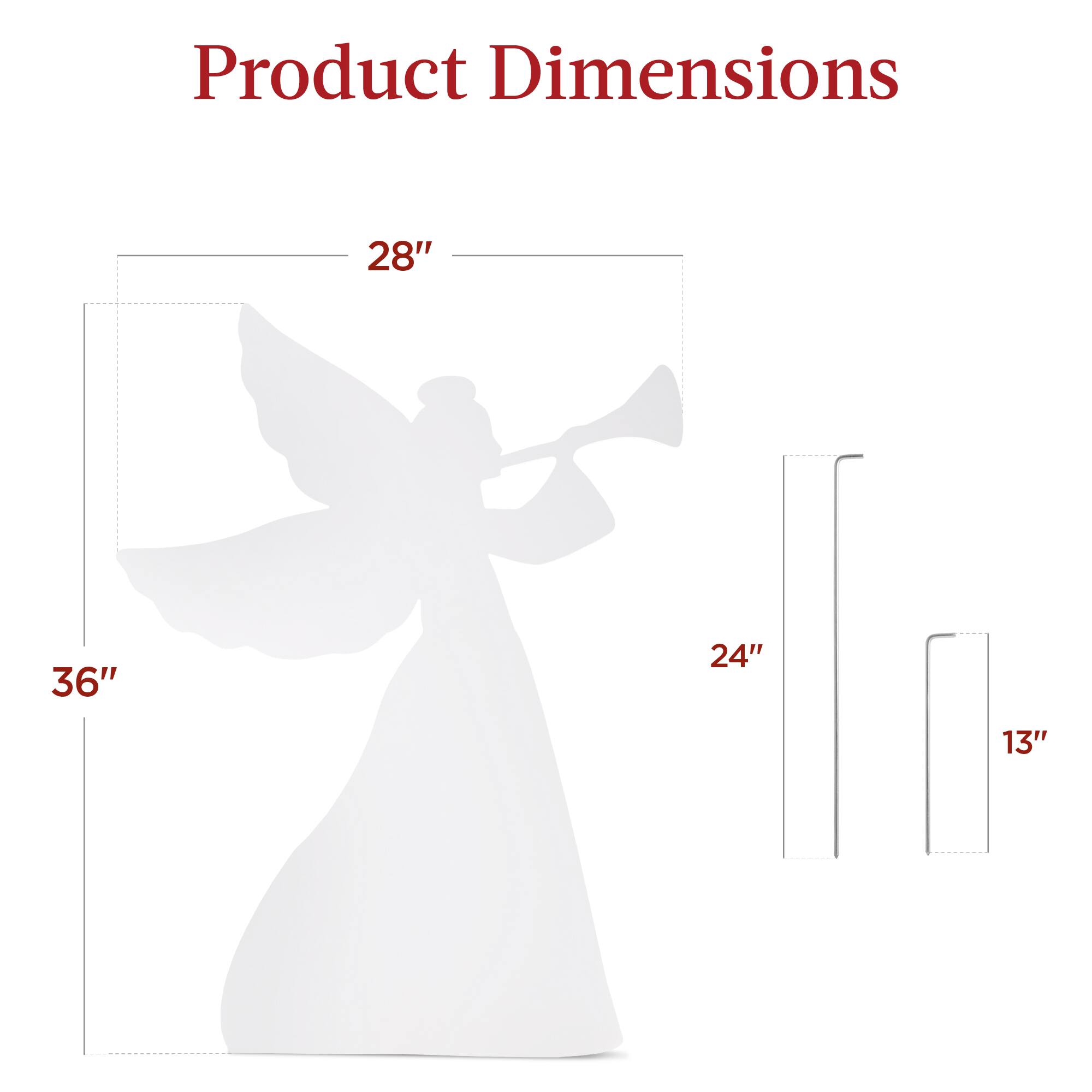 Product Dimensions

- 28"
- 36"
- 24"
- 13"