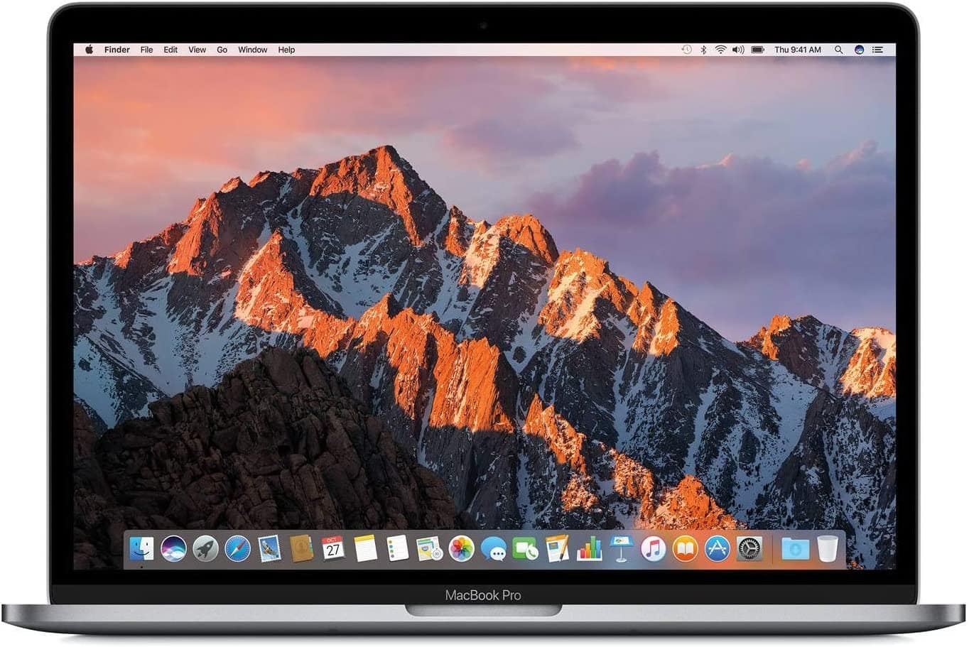 Apple - MacBook Pro 13.3" Certified Refurbished - Intel Core i5 2.3GHz with 8GB Memory - 256GB SSD (2017) - Silver - Front_Zoom