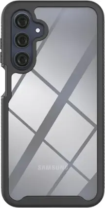 Front. SaharaCase - Raider Series GRIP Case for Samsung Galaxy A16 5G - Scorpion Black.