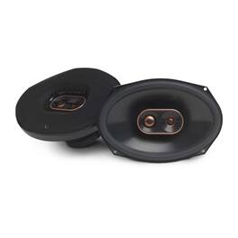 Infinity - REF-9633IX Reference 6x9 Inch Three-way Car Audio Speakers - Black/Gray
