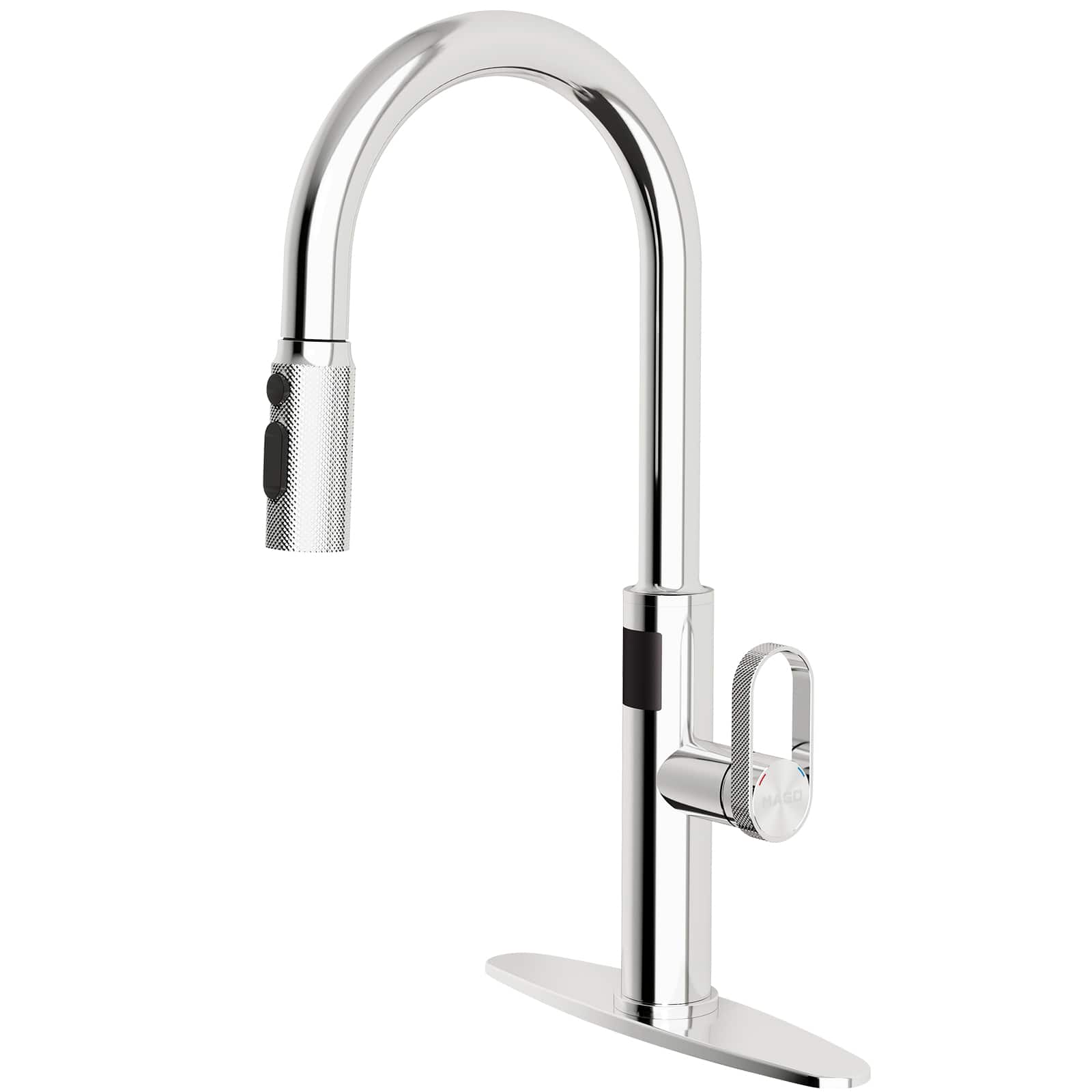 Touchless Kitchen Faucet with Pull-Down Sprayer Fahrenheit Temperature Display 3 Spray Modes 360° Modern Faucet price history on PriceWatchPro