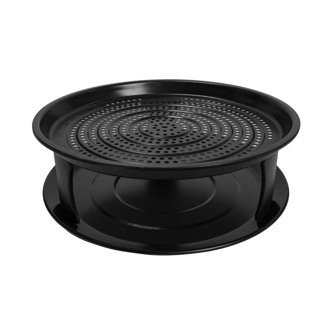 Alt View 6. Danby - 1.3 cu. ft. Multifunction Countertop Microwave with Air Fry - Stainless Steel.