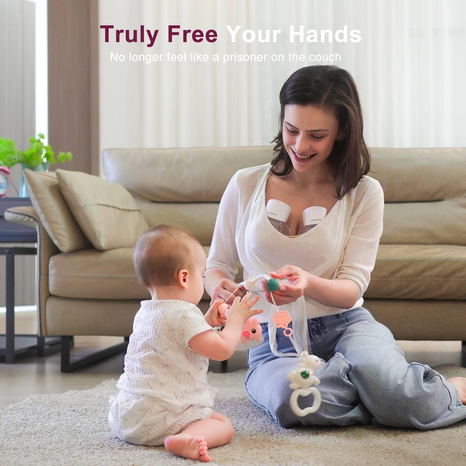 Truly Free Your Hands  
No longer feel like a prisoner on the couch