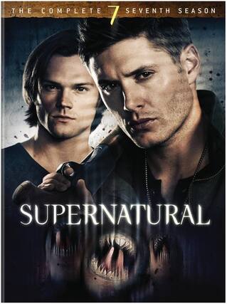 Front. The Supernatural - Supernatural: The Complete Seventh Season - DVD.