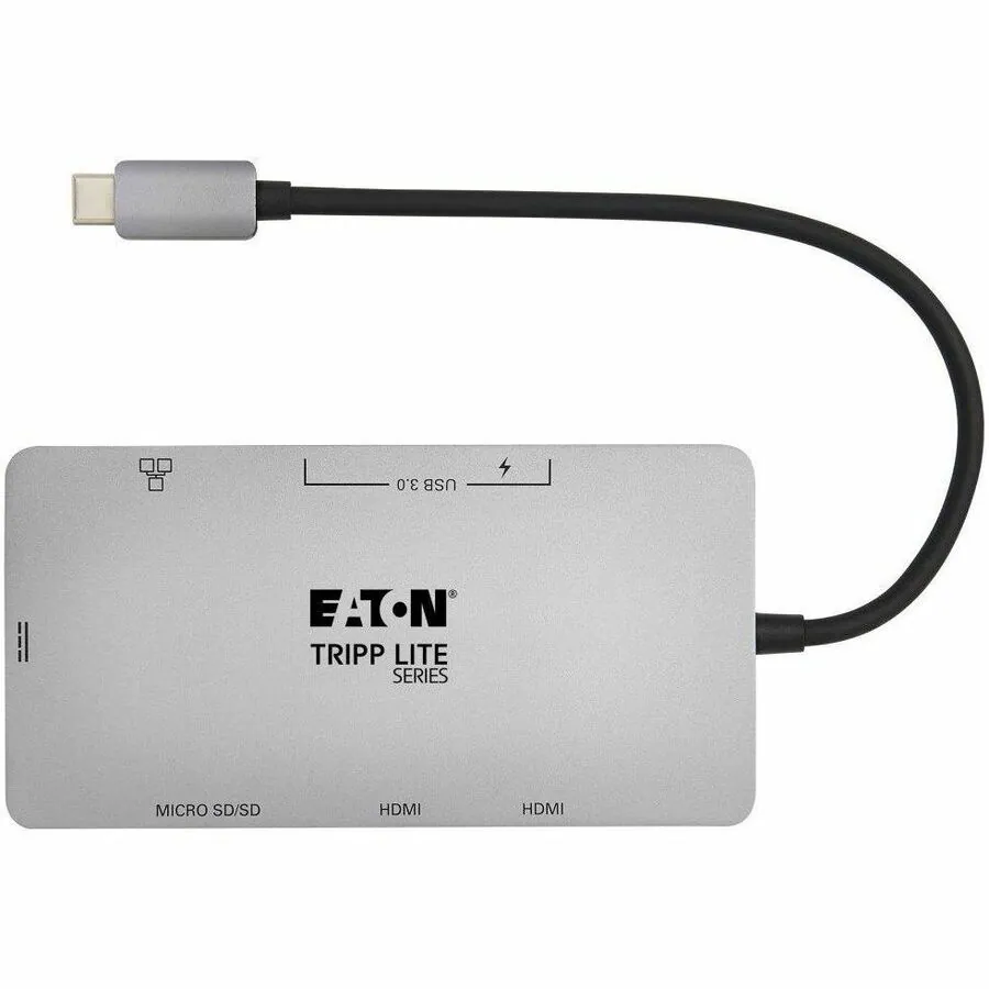 Eaton Tripp Lite Series USB C Dock, Dual Display 4K 60 Hz HDMI, USB 3.x ...
