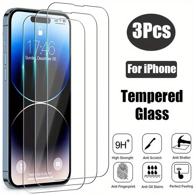 17:46 Sunday December 26

3Pcs For iPhone Tempered Glass 9H+ High Strength Anti Scratch Anti Shatter Swipe up to unlock Anti Fingerprint Anti Oil Stains Perfect Feeling