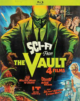 Sci-Fi From the Vault: 4 Films - BLU-RAY