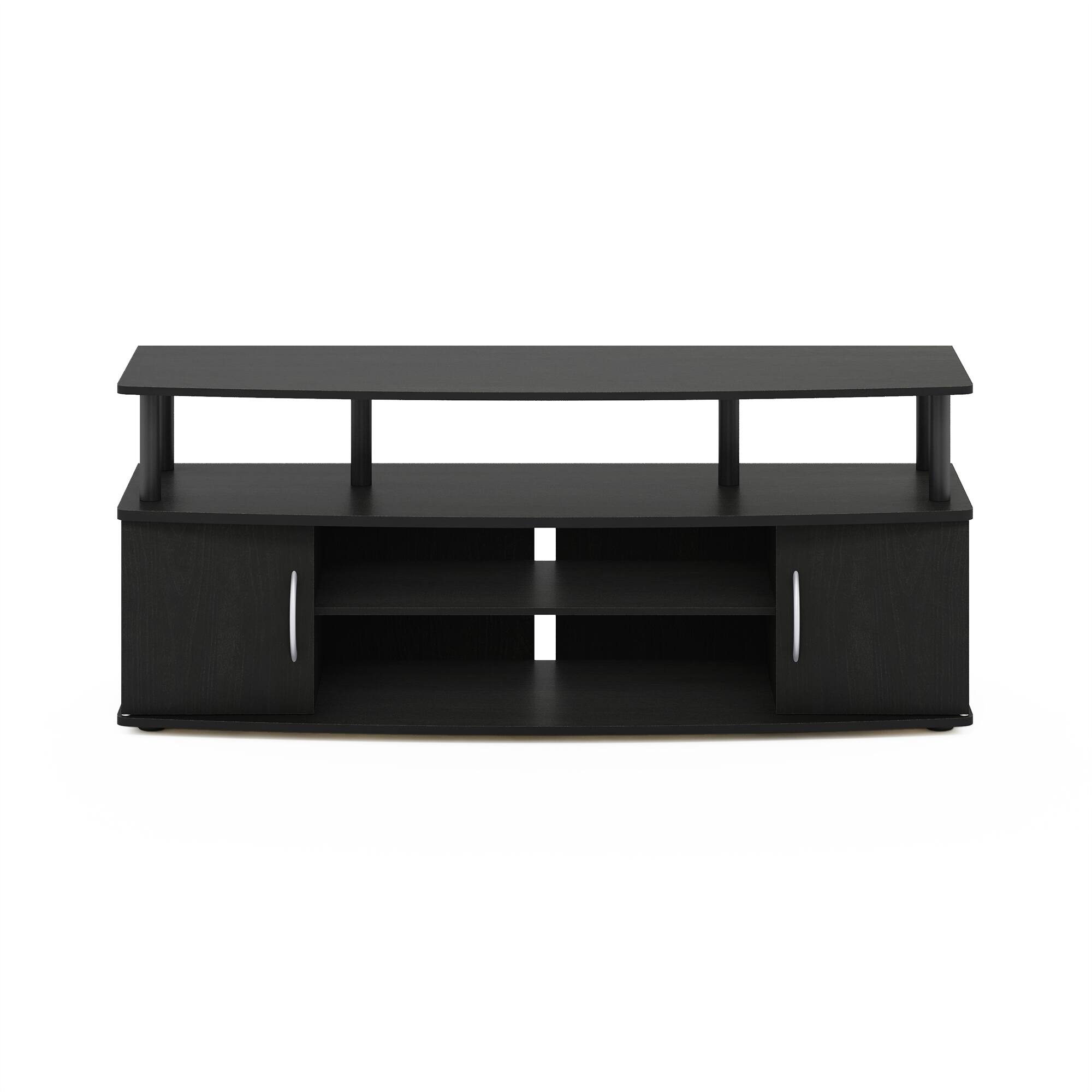 Alt View 2. Furinno - JAYA Large Entertainment Center Hold up to 55-IN TV - Black.