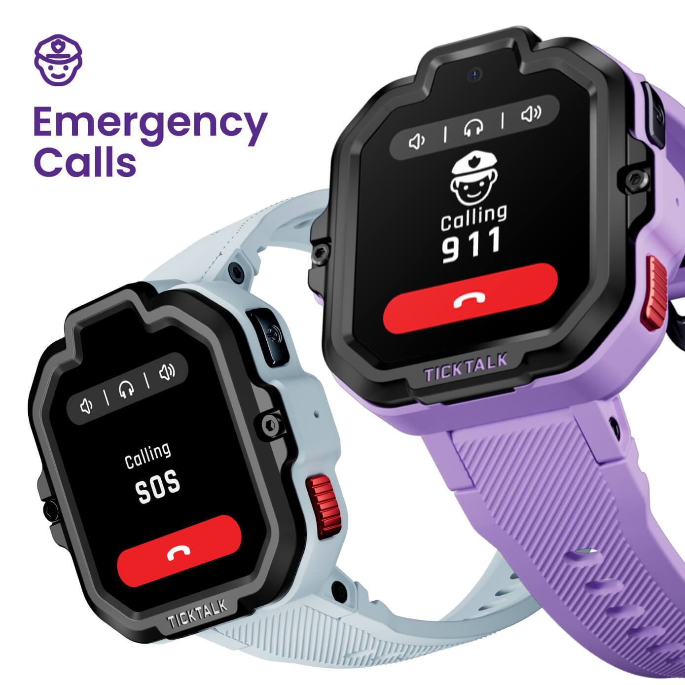 Emergency Calls

Calling 911

Calling SOS

TICKTALK