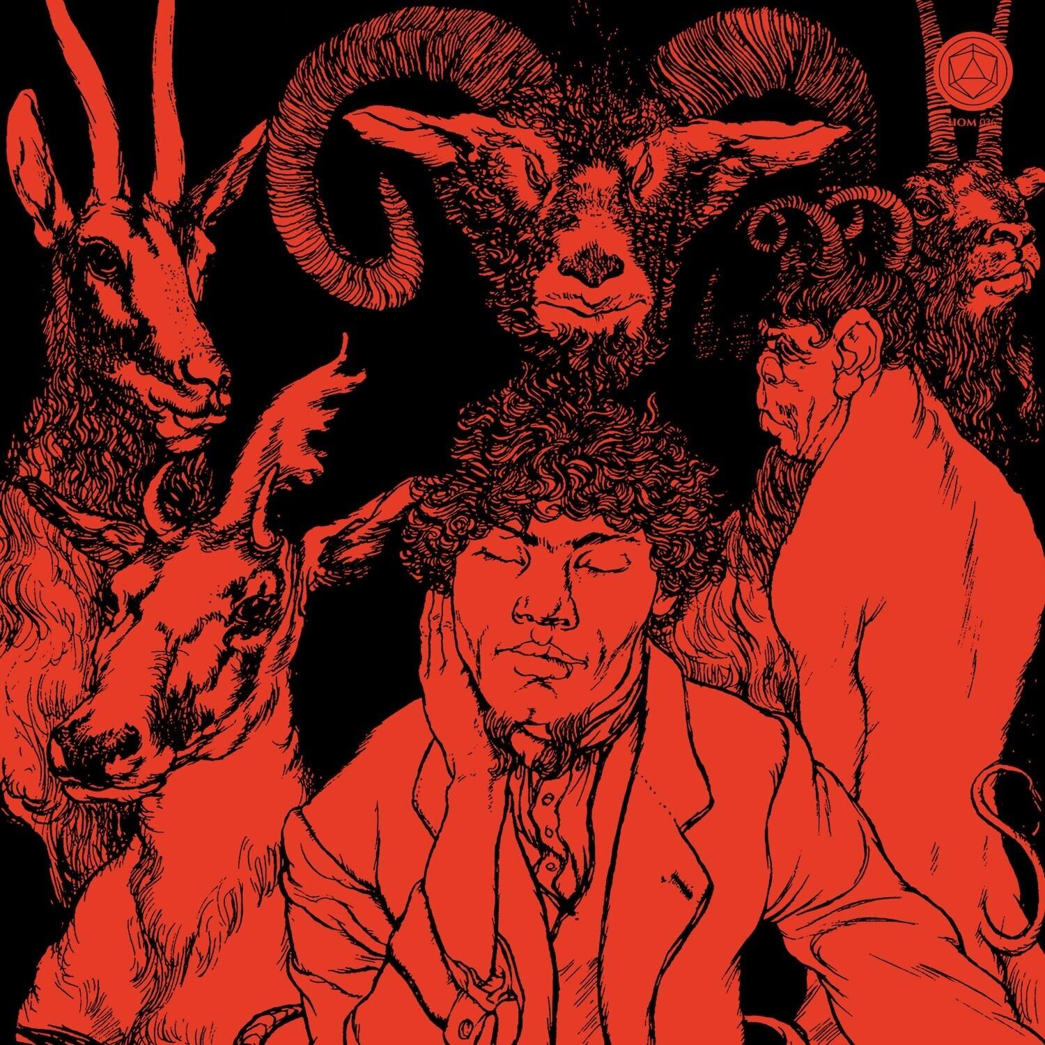 Alt View 1. ULVER - Liminal Animals - Red   - VINYL LP.