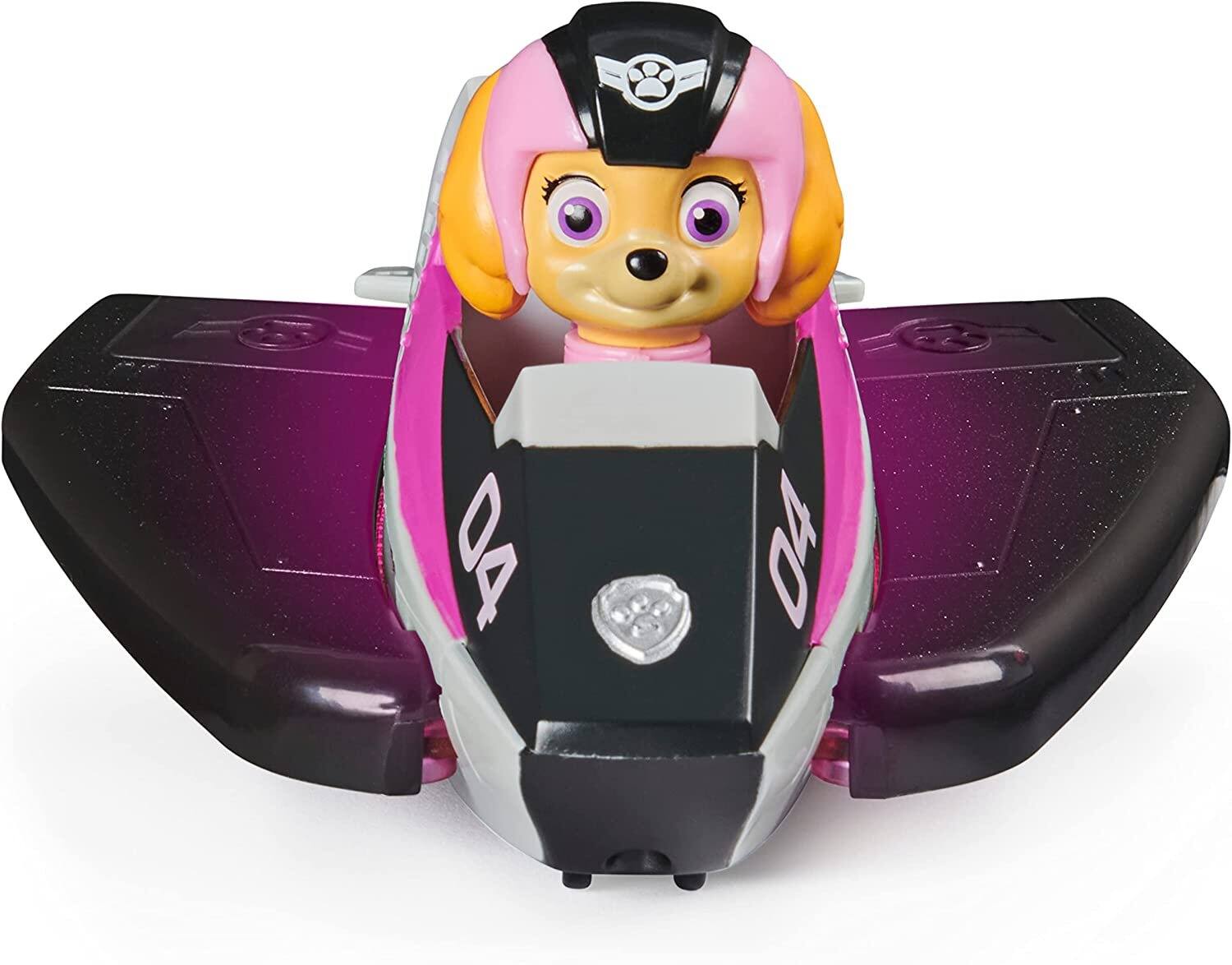Back. Paw Patrol - Paw Patrol Skye Jet to the Rescue Deluxe Transforming Vehicle with Lights & Sounds, Collectible Pup Figure, Ages 3+ - Multicolor.