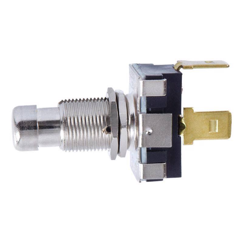 Angle. Jandorf - Jandorf 15 amps Single Pole Push Button Power Tool Switch Silver 1 pk - Silver.