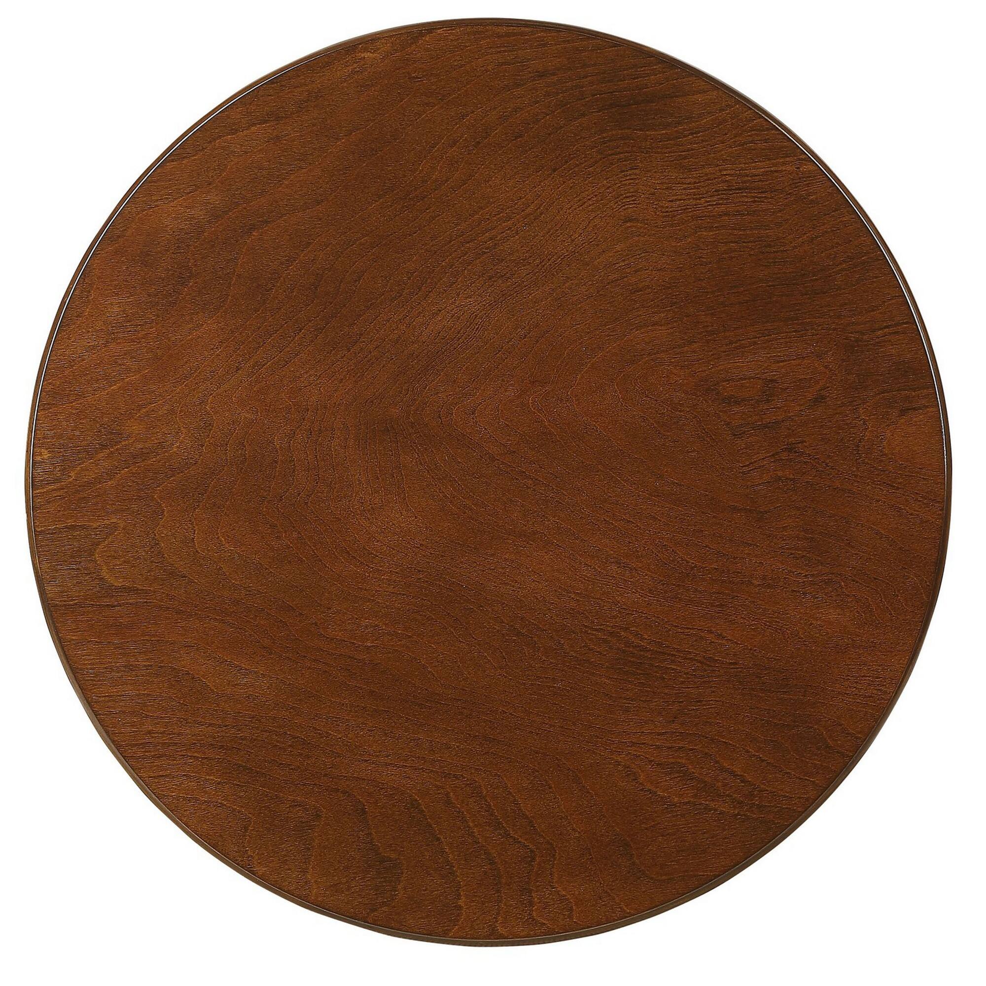 Alt View 3. Manhattan Lane - Amiable Side Table - Walnut Brown.