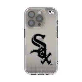 Keyscaper - MLB - Chicago White Sox Linen Logo iPhone Clear Case - 15 - Multicolor