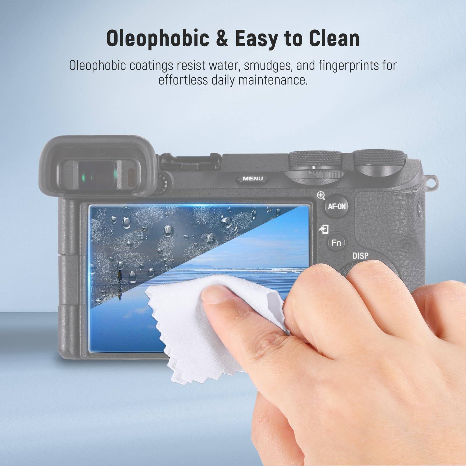 Oleophobic & Easy to Clean

Oleophobic coatings resist water, smudges, and fingerprints for effortless daily maintenance.