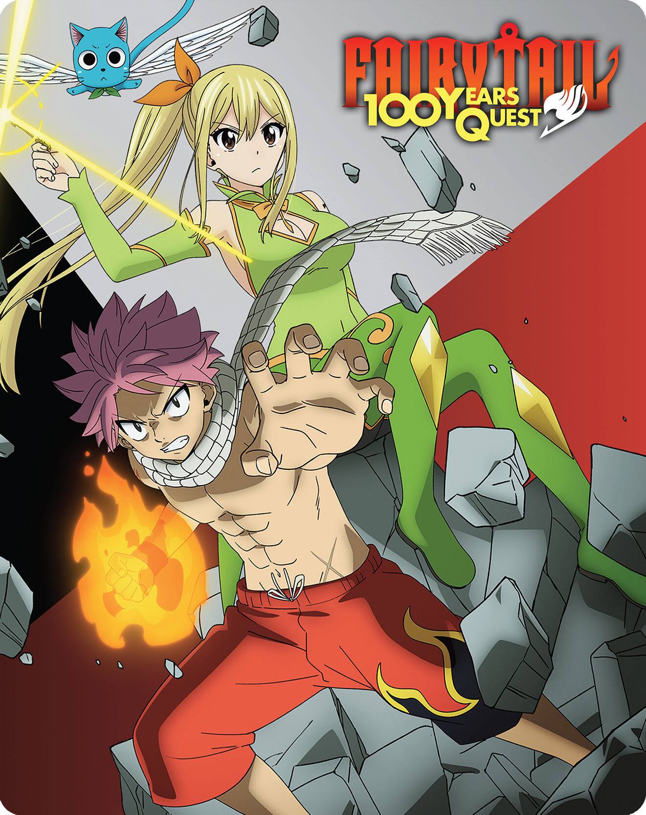Alt View 1. FAIRY TAIL: 100 Years Quest - The Complete Season (Steelbook)   - BLU-RAY.