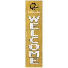 Jardine - Cal State L.A. Golden Eagles 12'' x 48'' Outdoor Leaner Welcome Sign - Black