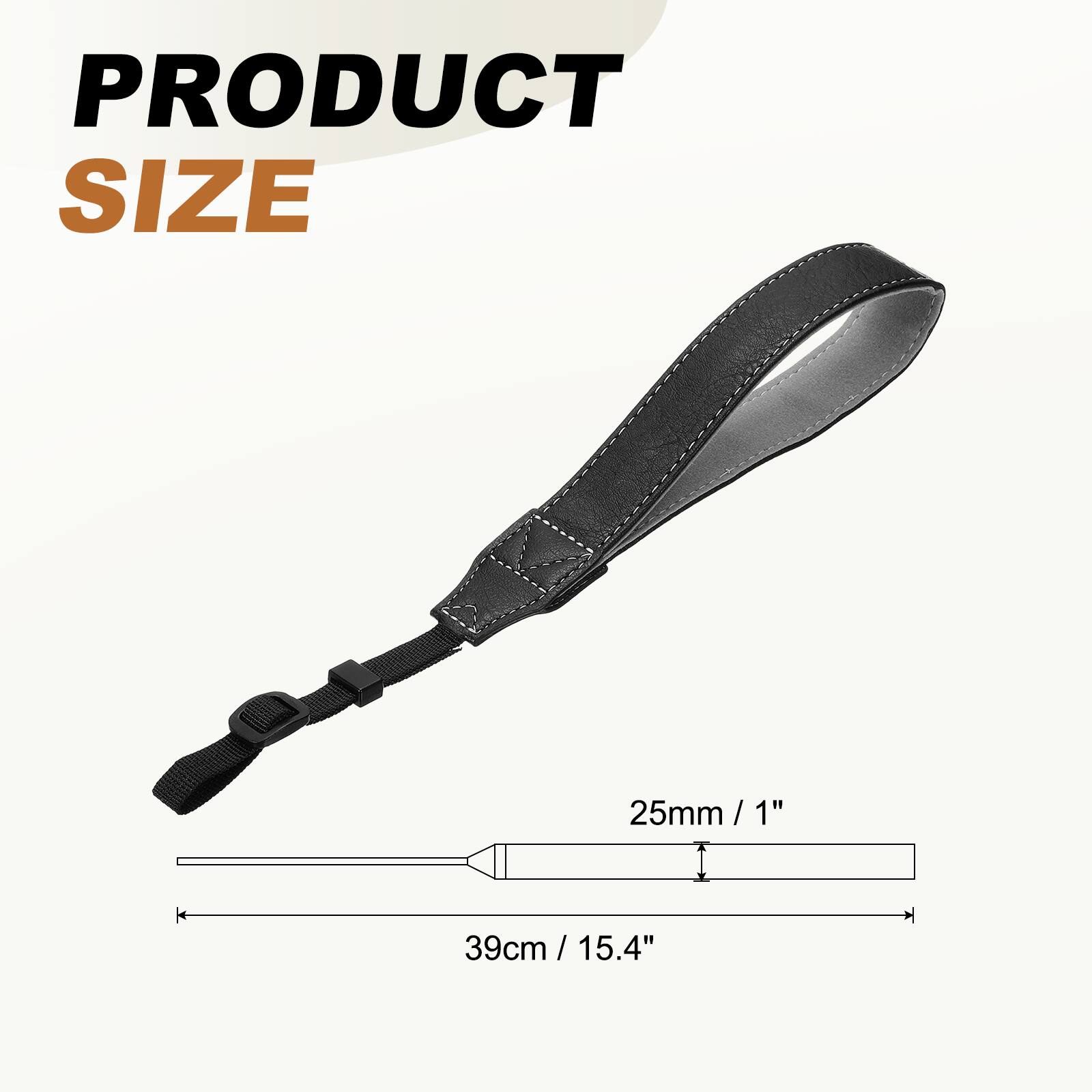 PRODUCT SIZE  
25mm / 1"  
39cm / 15.4"