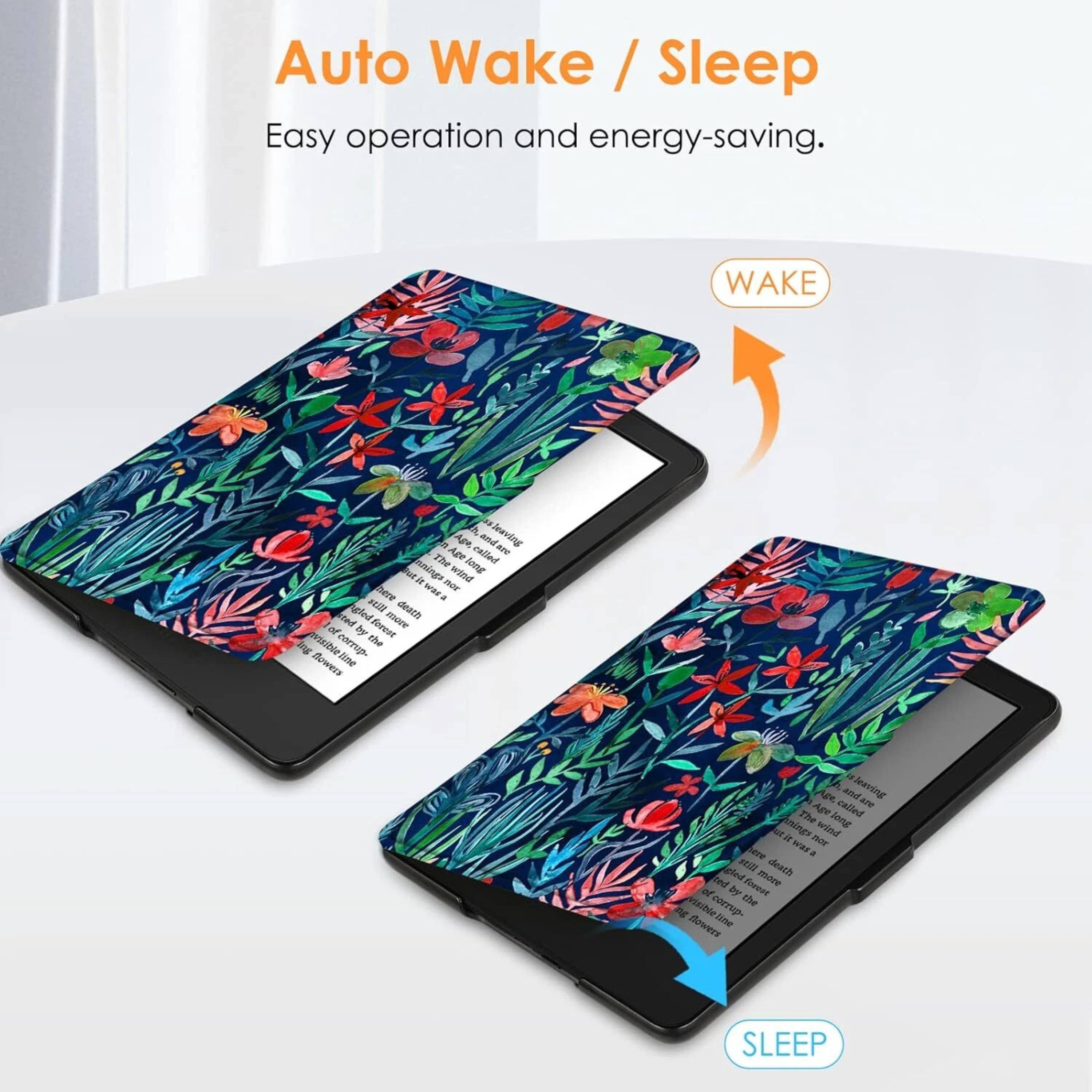 Auto Wake / Sleep  
Easy operation and energy-saving.  

WAKE  
Jeaving Age andare - The Age called Ma nings wind Jong g nOr bare wara gfod atil death Foed ferest more of by 1g moxble carmp- the Bowe ine A learing ne andare an The Age called hmings wind Jeng it nar here wara a aS death hed feted mare of bY Snest cerrop- the DE sibietine nowers  

SLEEP