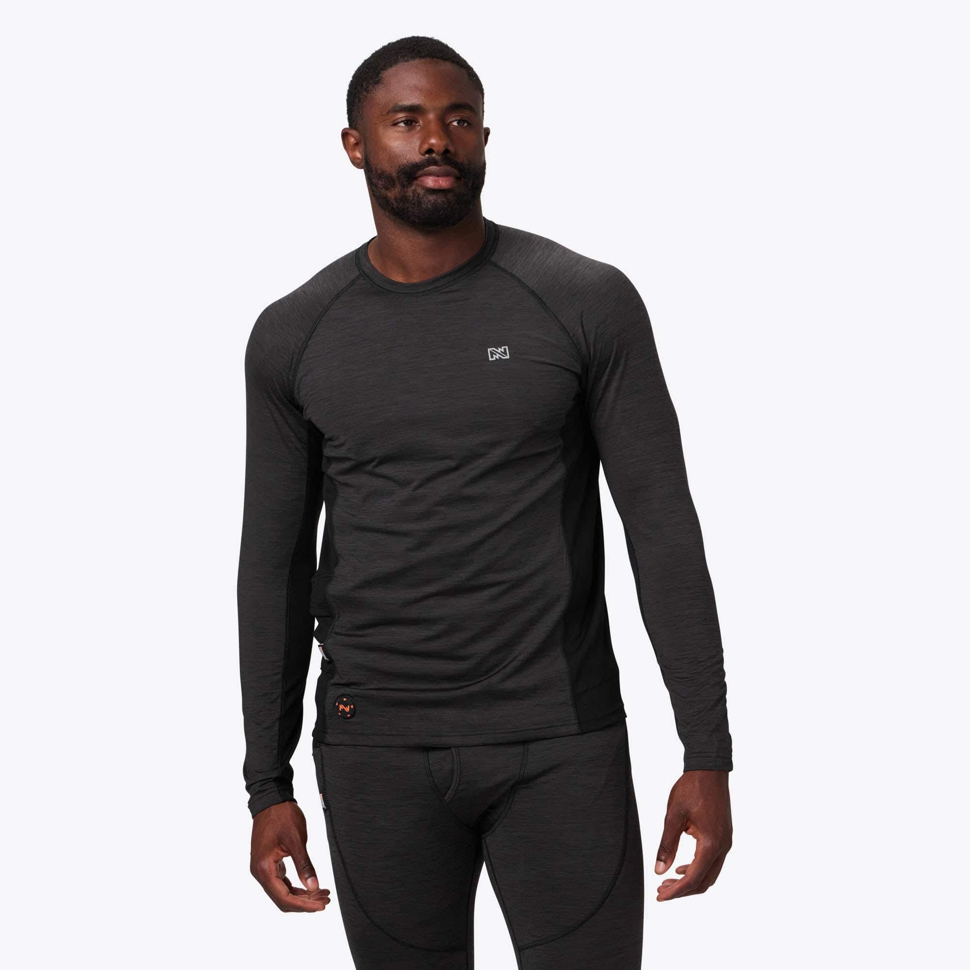 Mobile Warming - Men's Primer Heated Baselayer Shirt - Black
