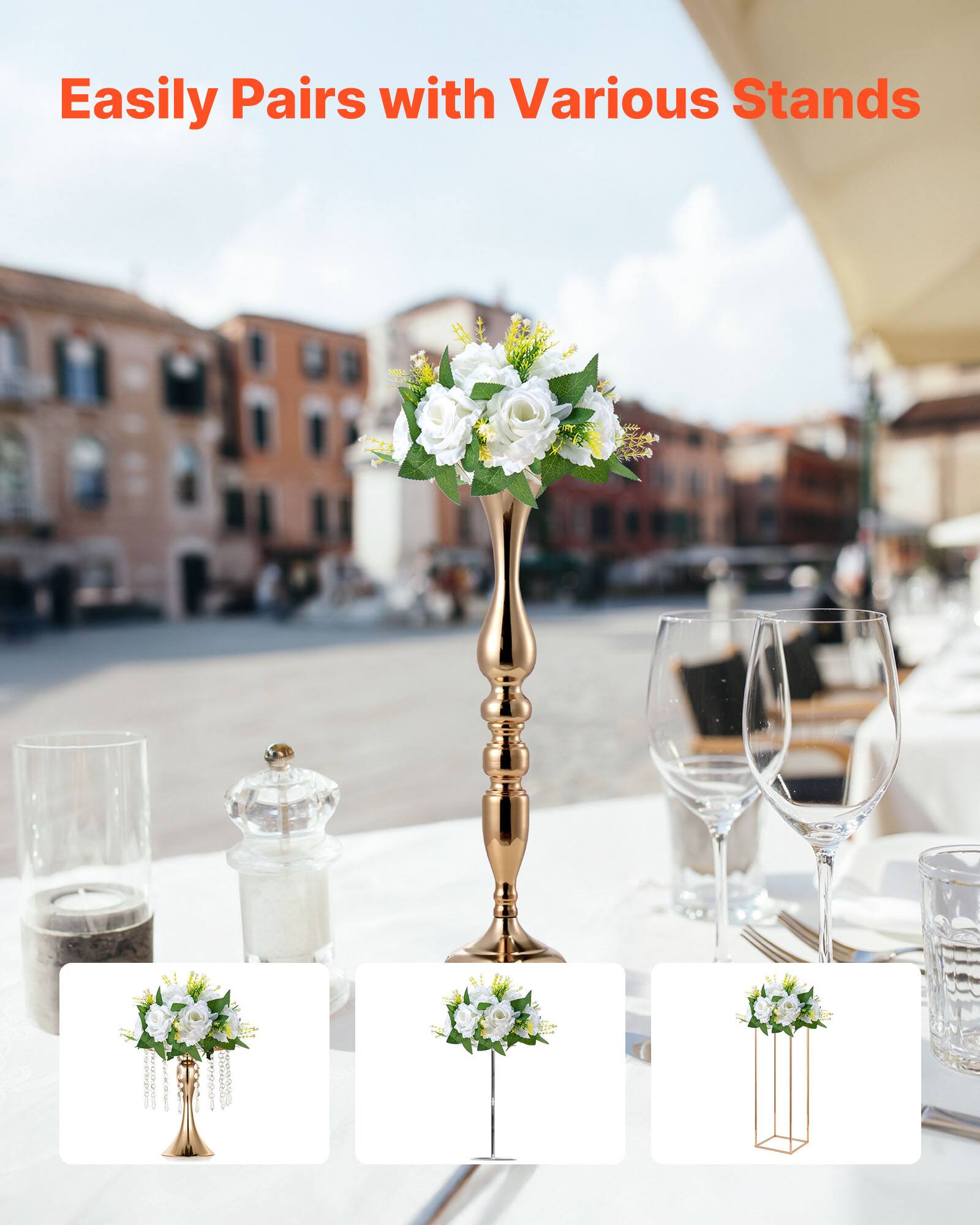 Easily Pairs with Various Stands