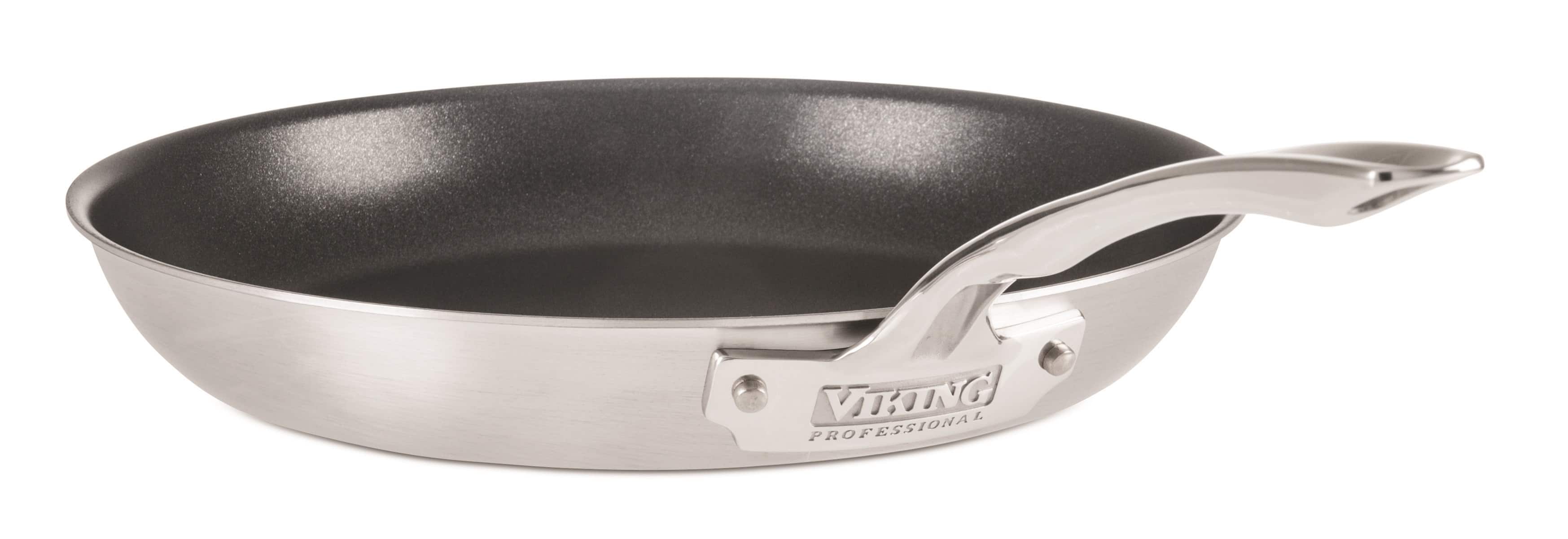 Viking - Professional 12" Nonstick Fry Pan - Satin - Angle_Zoom
