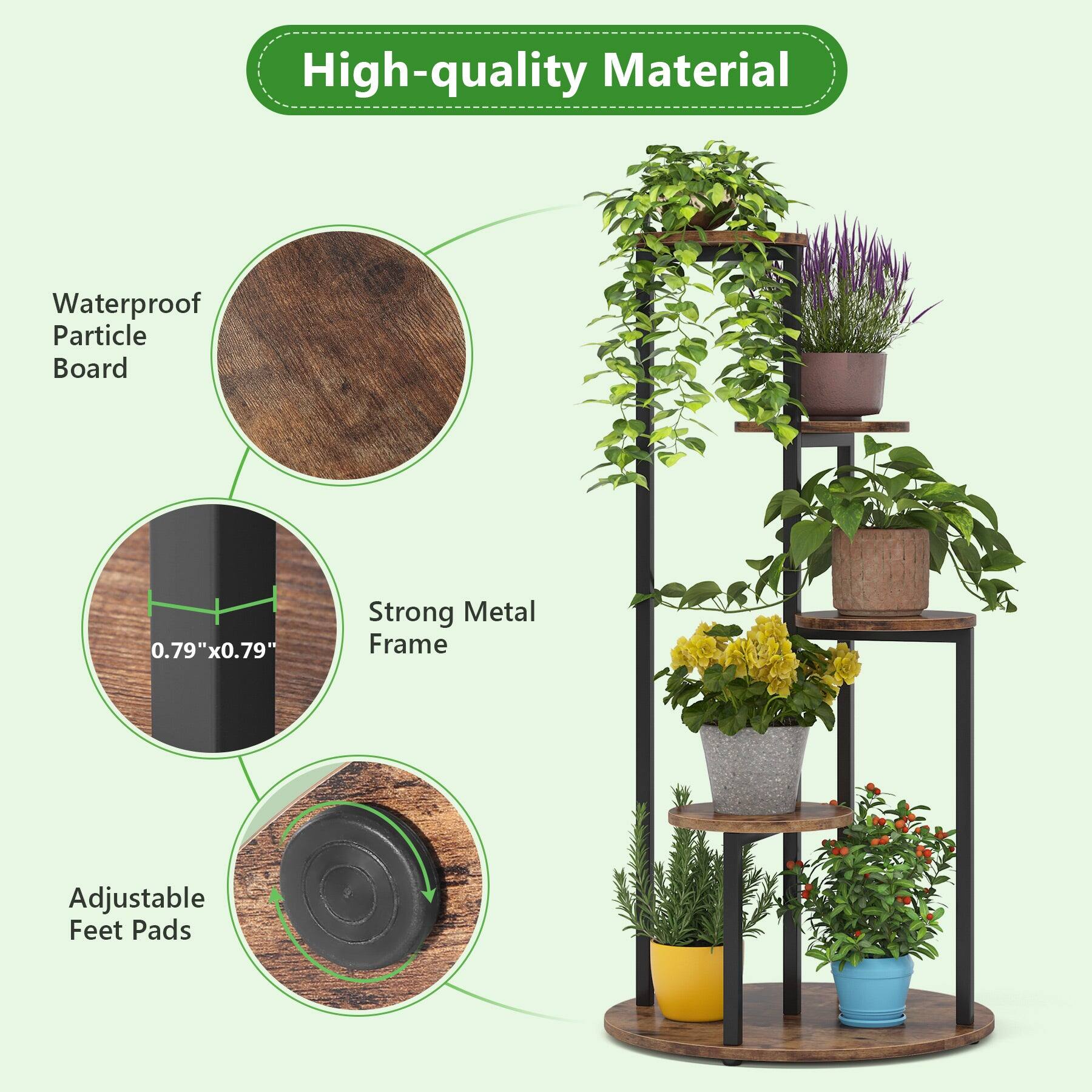 High-quality Material

Waterproof Particle Board

0.79"x0.79"

Strong Metal Frame

Adjustable Feet Pads