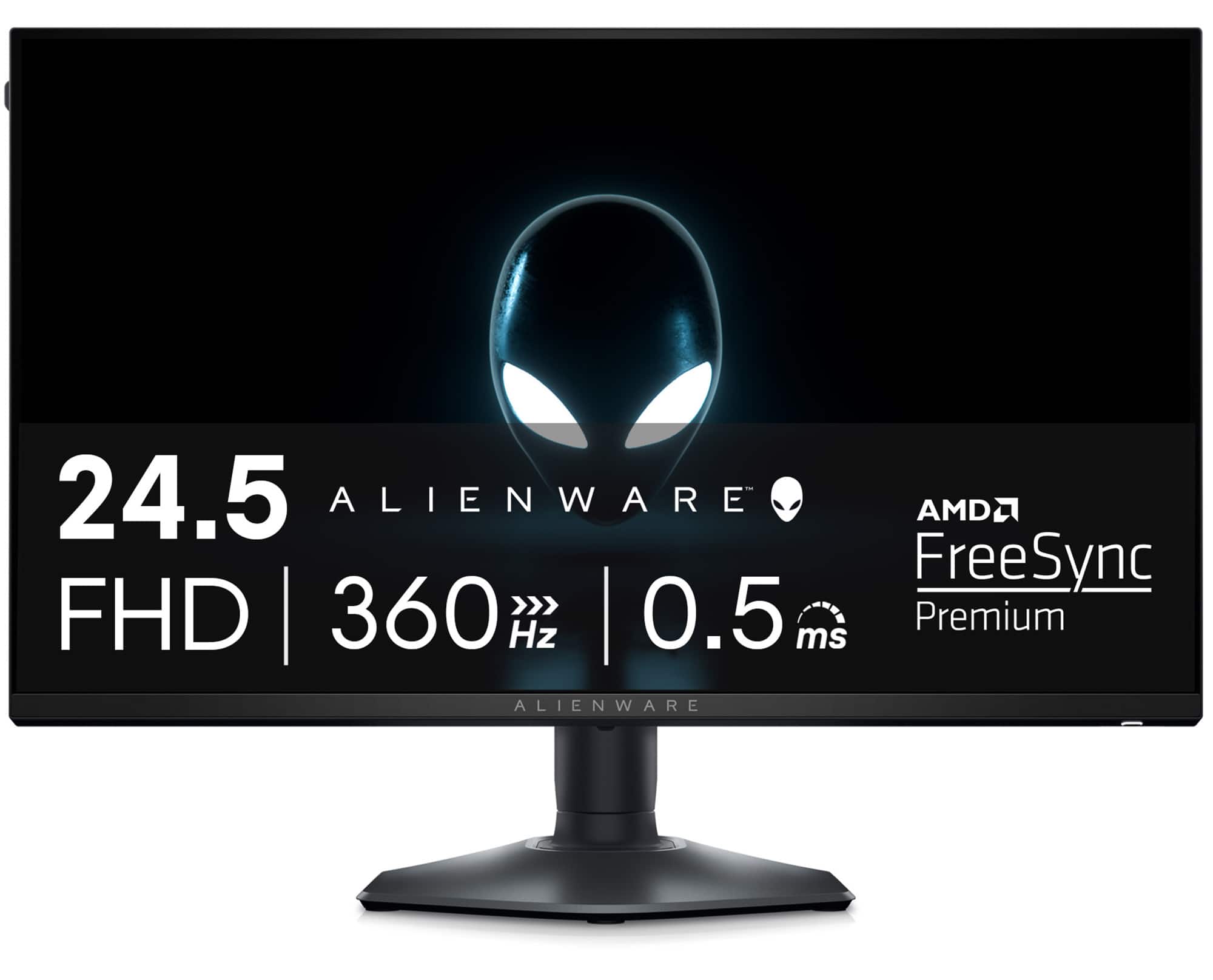 24.5 ALIENWARE AMD FreeSync FHD I 360 Hz I 0.5 ms I Premium