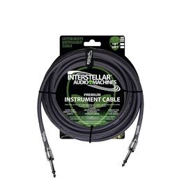 Interstellar Audio Machines - Hyperdrive Premium Instrument Cables, Straight-Straight Connectors, 20-foot