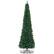Front. Costway - 9Ft PVC Artificial Pencil Christmas Tree Slim Stand - Green.
