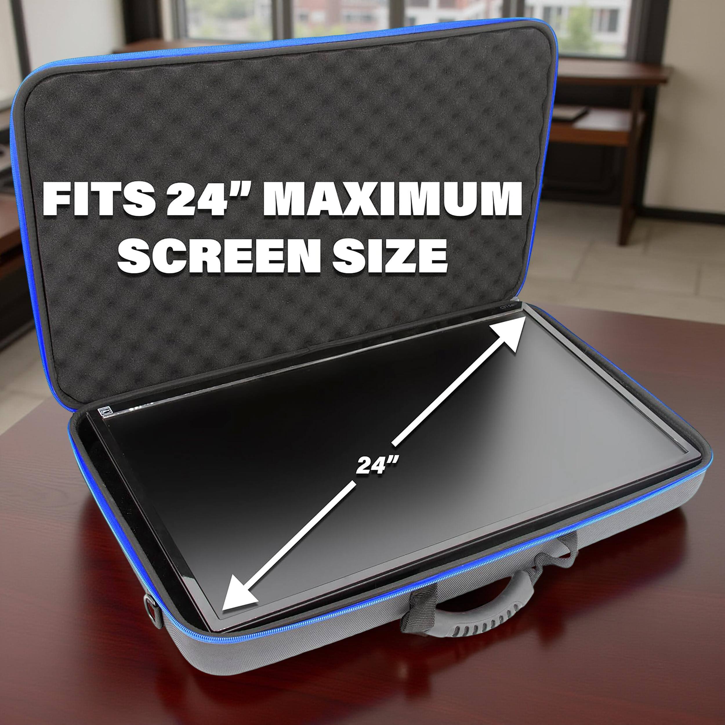FITS 24" MAXIMUM SCREEN SIZE