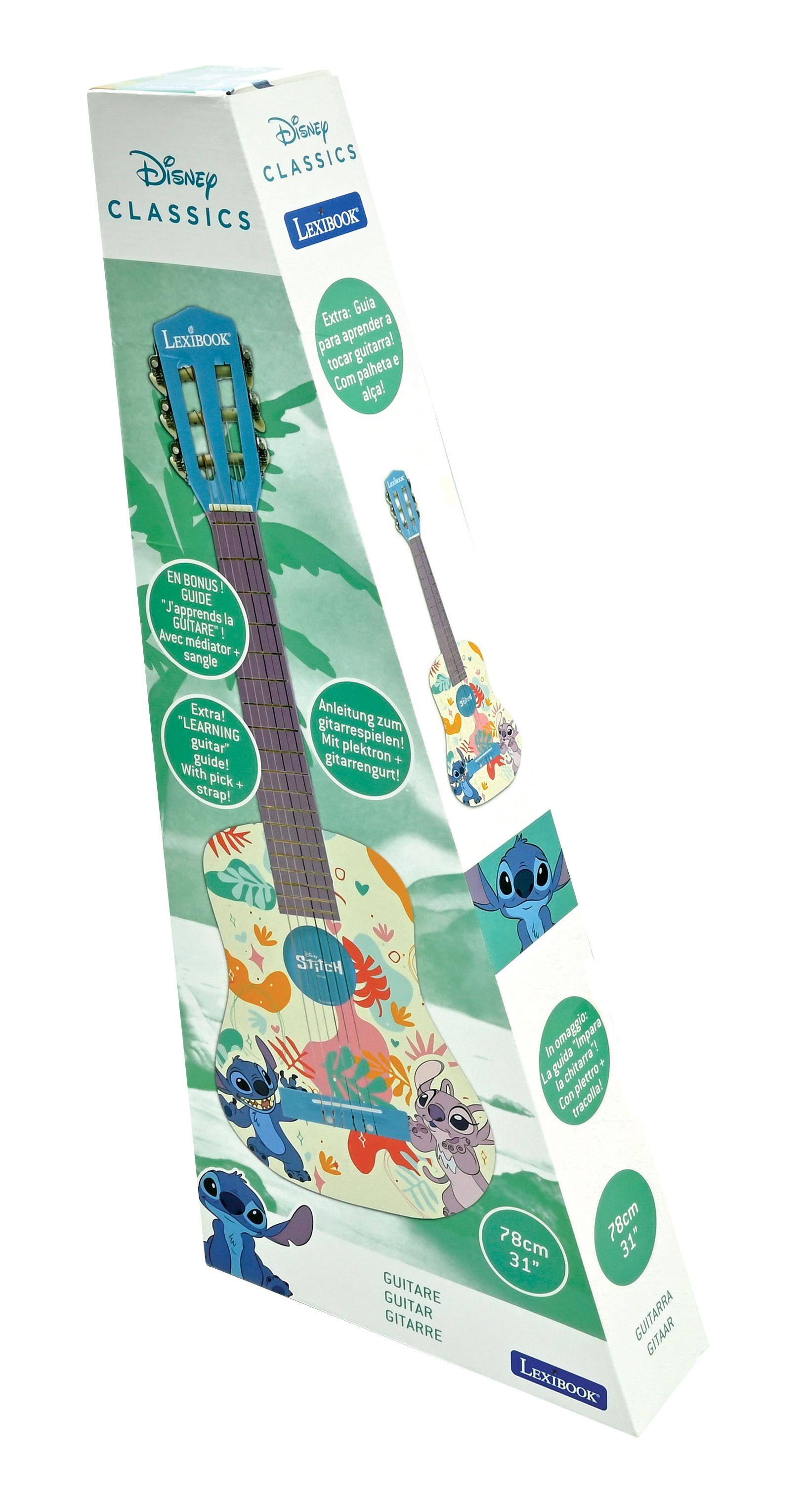 Disney CLASSICS LEXIBOOK

Extra: Guía para aprender a tocar guitarra con palheta ala! EN BONUS! GUIDE "J'apprends la GUITARE"! ! midiator sangle Extra! "LEARNING guitar" With guide! pick + strap! Anleitung zum gitarrespielen! Mit plektron + gitarrengurt! STICH ln omaggio: Impara h La guida chitarra + la tracolla! piettro Con GUITARE GUITAR GITARRE 78cm 78cm 31" 31" GUITARRA GITAAR LEXIBOOK