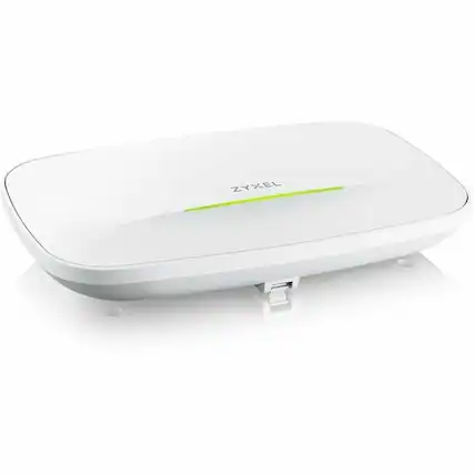 Front. ZYXEL - ZYXEL NebulaFlex NWA210BE Tri Band Wi-Fi 7 IEEE 802.11 a/b/g/n/ac/ax/be 12.30 Gbit/s Wireless Access Point - 2.40 GHz, 5 - Black.