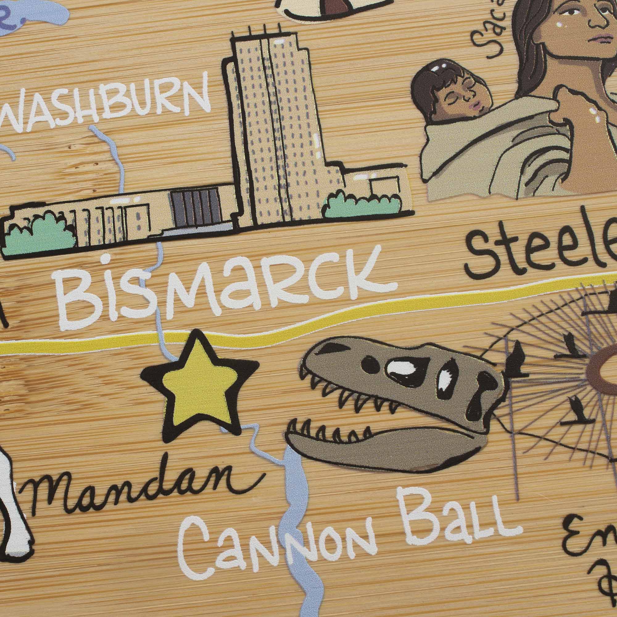 2 Saca NASHBURN Bismarck Steele Mandan Cannon Ball