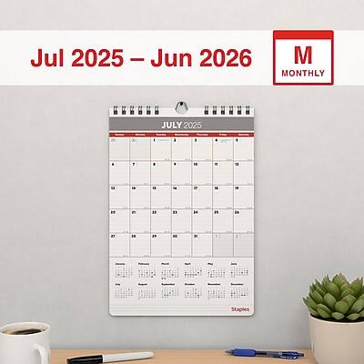 Jul 2025 – Jun 2026  
M MONTHLY  

JULY 2025  

Staples
