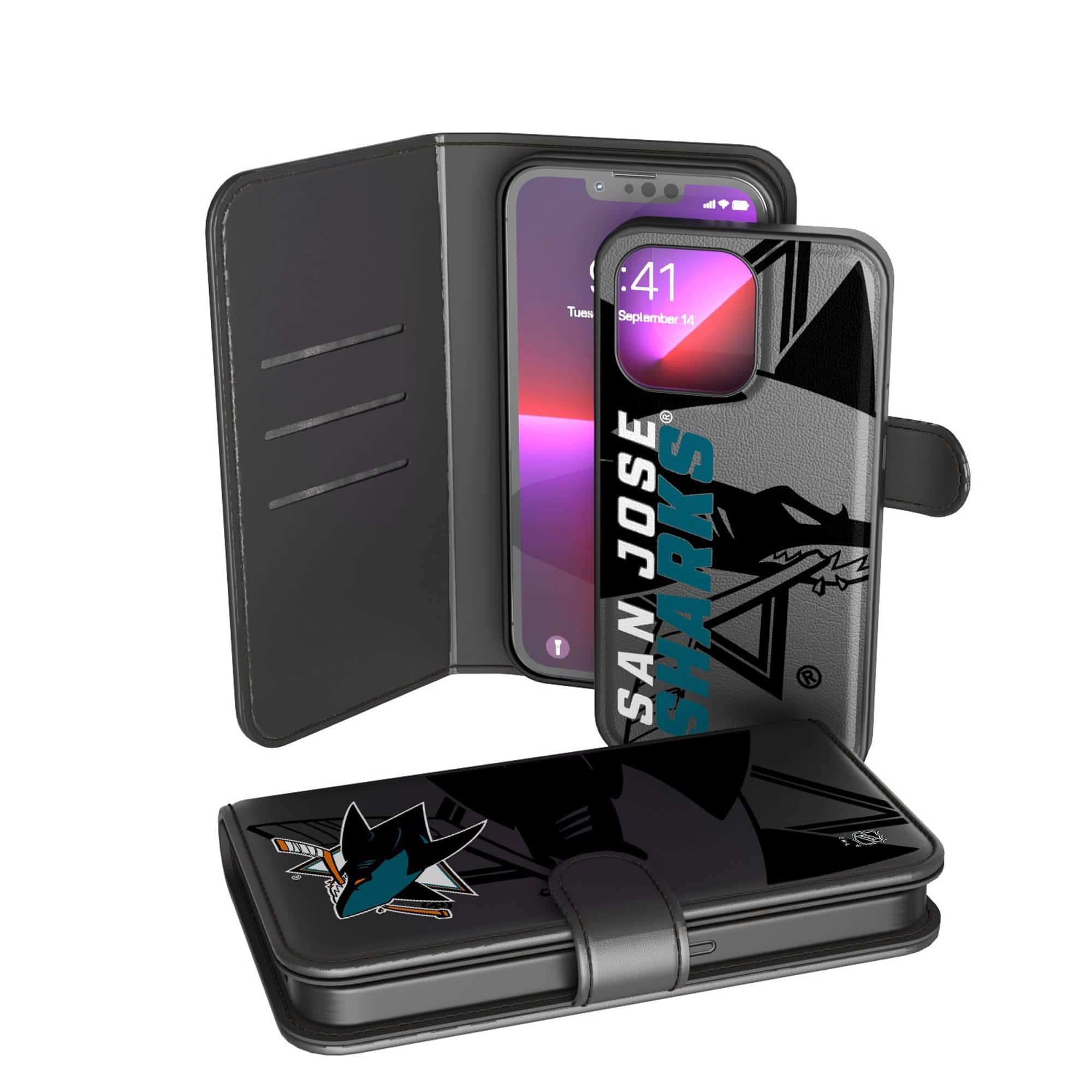 Keyscaper - NHL - San Jose Sharks iPhone Wallet Case - 12 mini/13 mini - Multicolor price history on PriceWatchPro