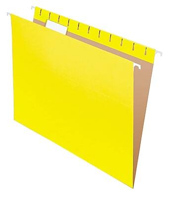 Pendaflex - Recycled Hanging File Folders, 1/5 Tab, Letter Size, 25/Box (81606) - Yellow price history on PriceWatchPro