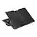 Alt View Zoom 16. Mind Reader - Lap Desk Laptop Stand, Bed Tray, Collapsible, Cushion, Portable, Dorm, Plastic, 14.75"L x 11"W x 7.3"H - Black.