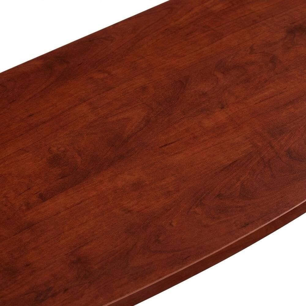 Alt View 4. FurniFact - TV Stand for Up to 26-Inch Screens in Cherry Finish - Brown.