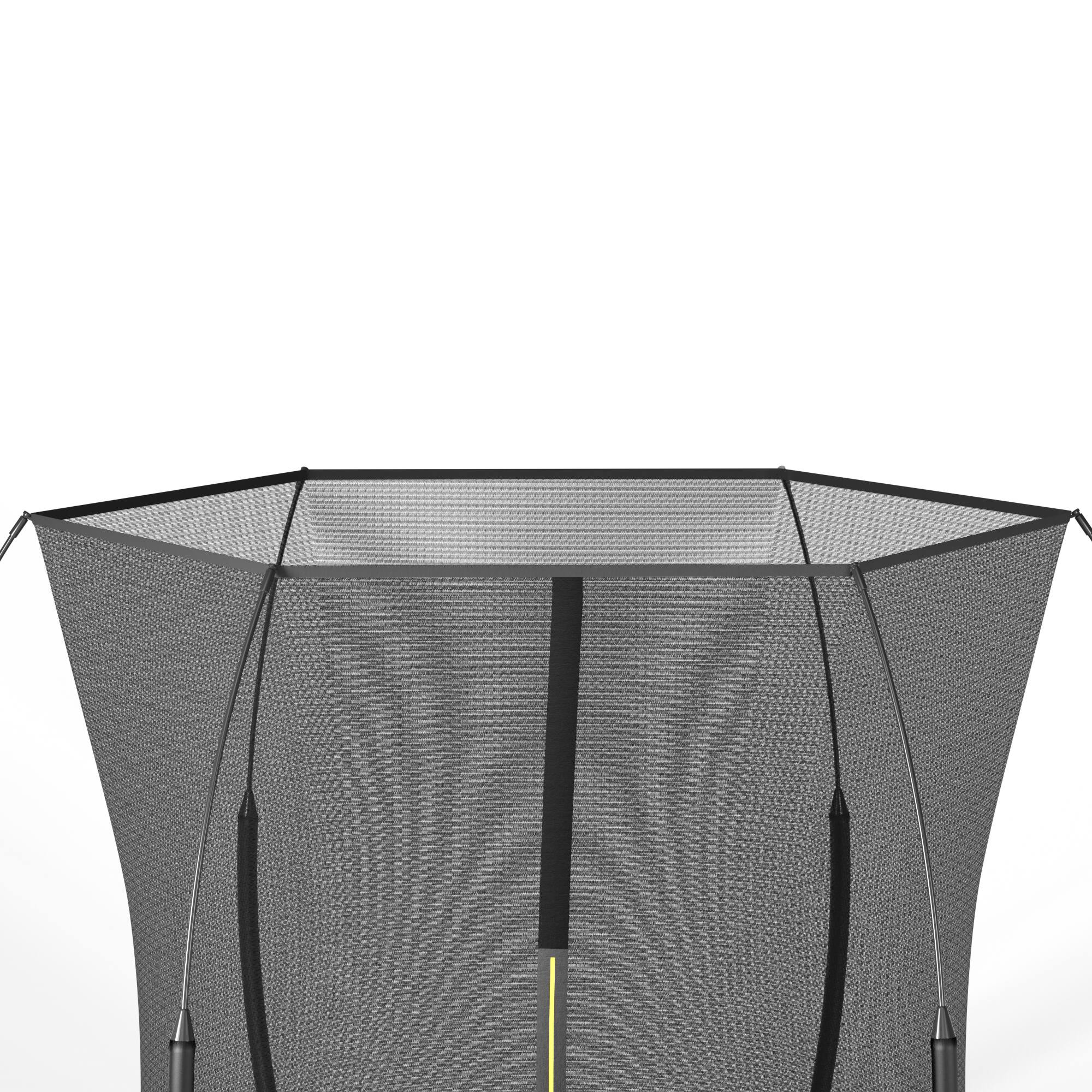 Left. LOVMOR - Lovmor 6 FT Trampoline with No Gap Enclosure Recreational Trampoline for Adults.