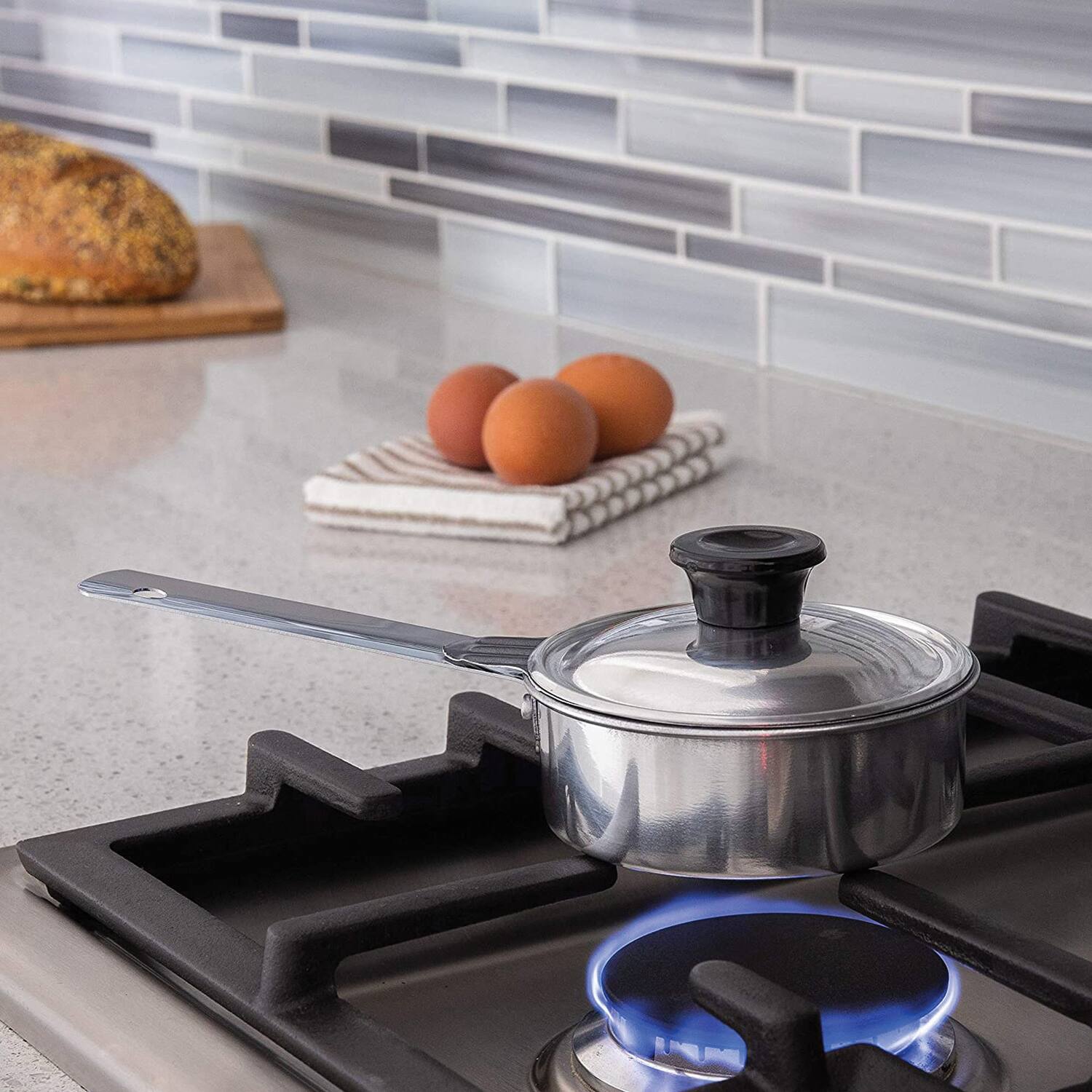 Back. Better Houseware - Better Houseware 441/1 Nonstick Individual Egg Poacher - silver.