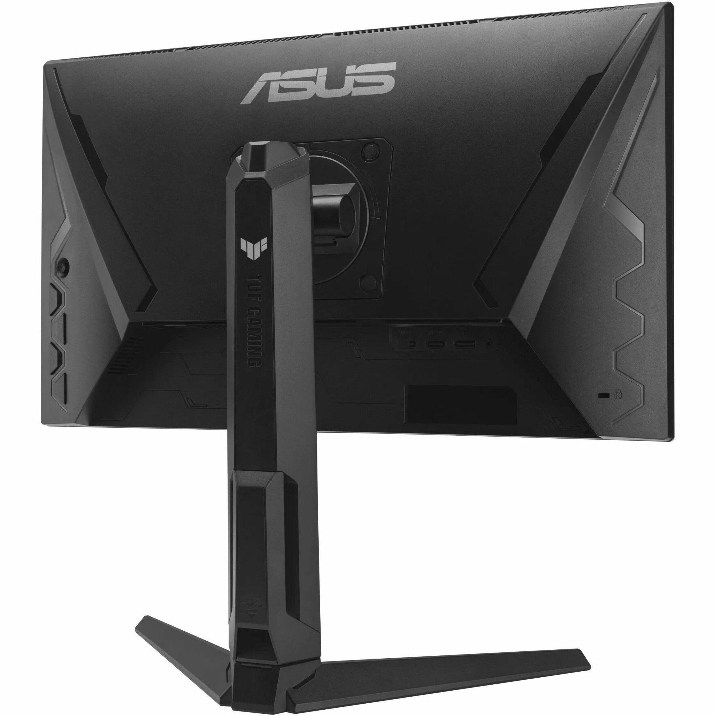Back. ASUS - TUF Gaming 24" FHD IPS 180Hz 1ms Gaming Monitor with FreeSync Premium (DisplayPort, HDMI) - Black.