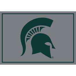 Imperial - Michigan State Spartans 5'4'' x 7'8'' Spirit Rug - Black