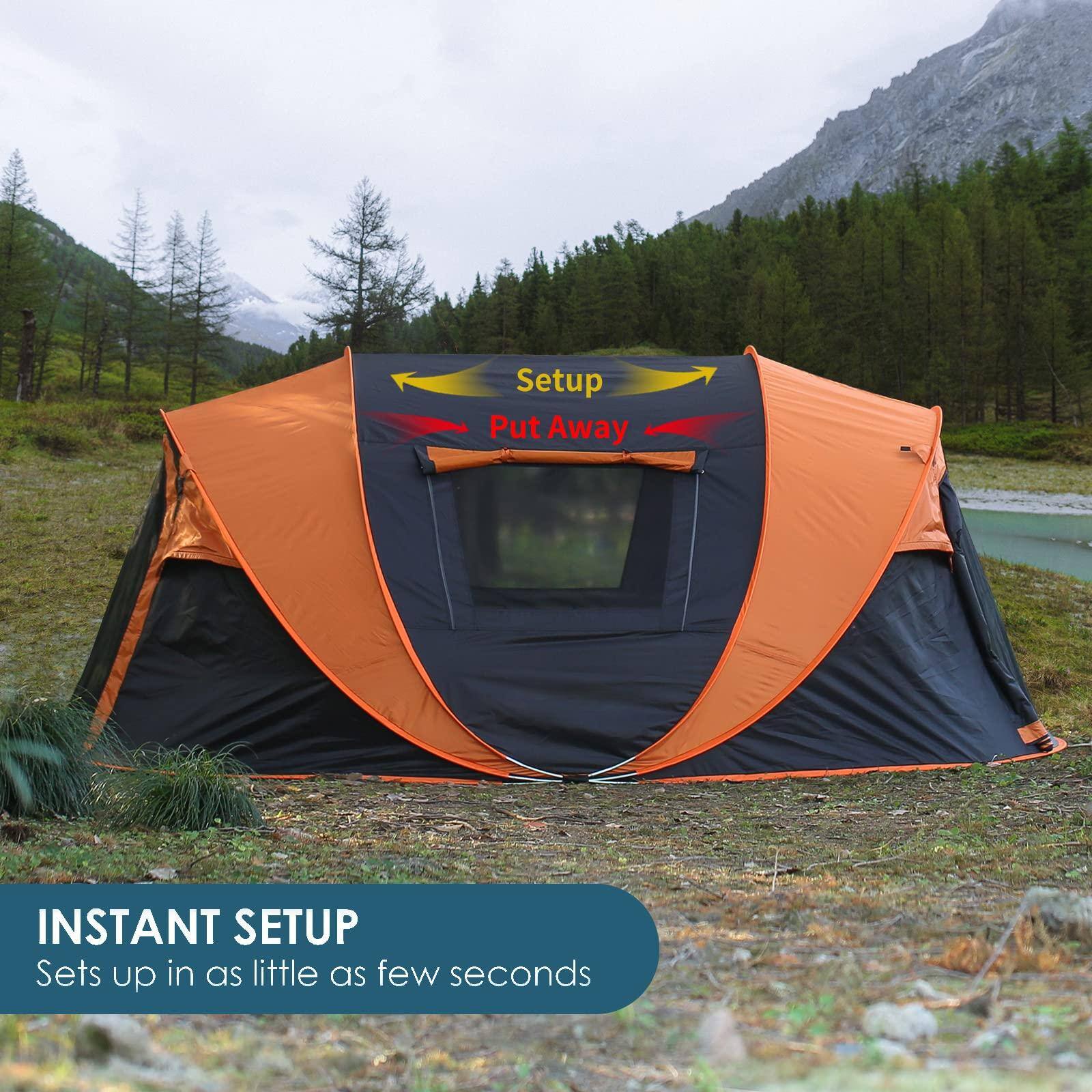 **Setup Put Away**

**INSTANT SETUP**

Sets up in as little as few seconds