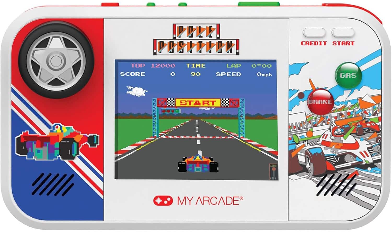 MyArcade - Pole Position Pocket Player Max Portable Handheld Gaming System