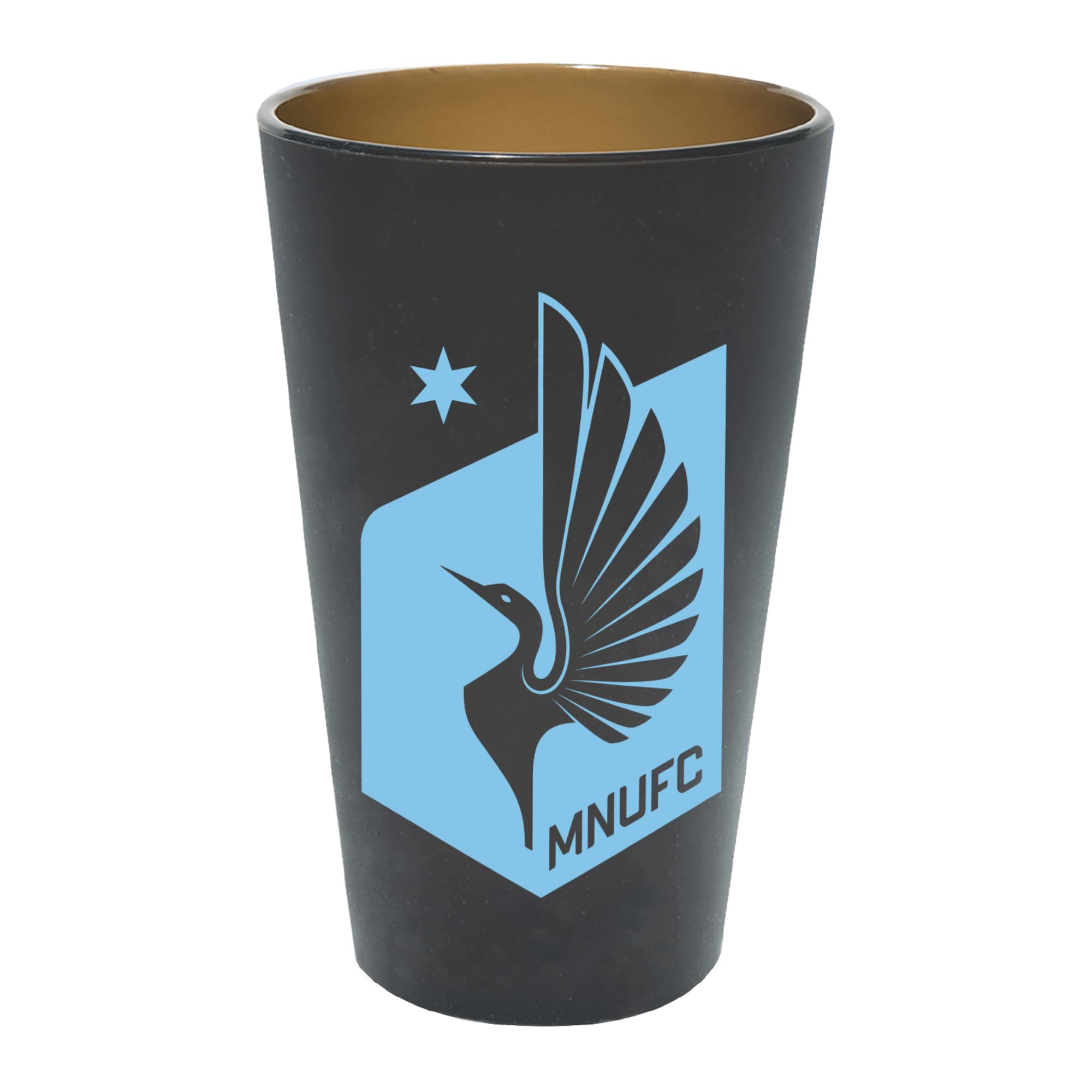 Front. WinCraft - Minnesota United FC 16oz. Fun Silicone Pint Glass - Multicolor.