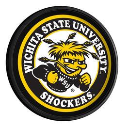 The Fan-Brand - Wichita State Shockers 18'' x 18'' Mascot Slimline Illuminated Wall Sign - Multicolor